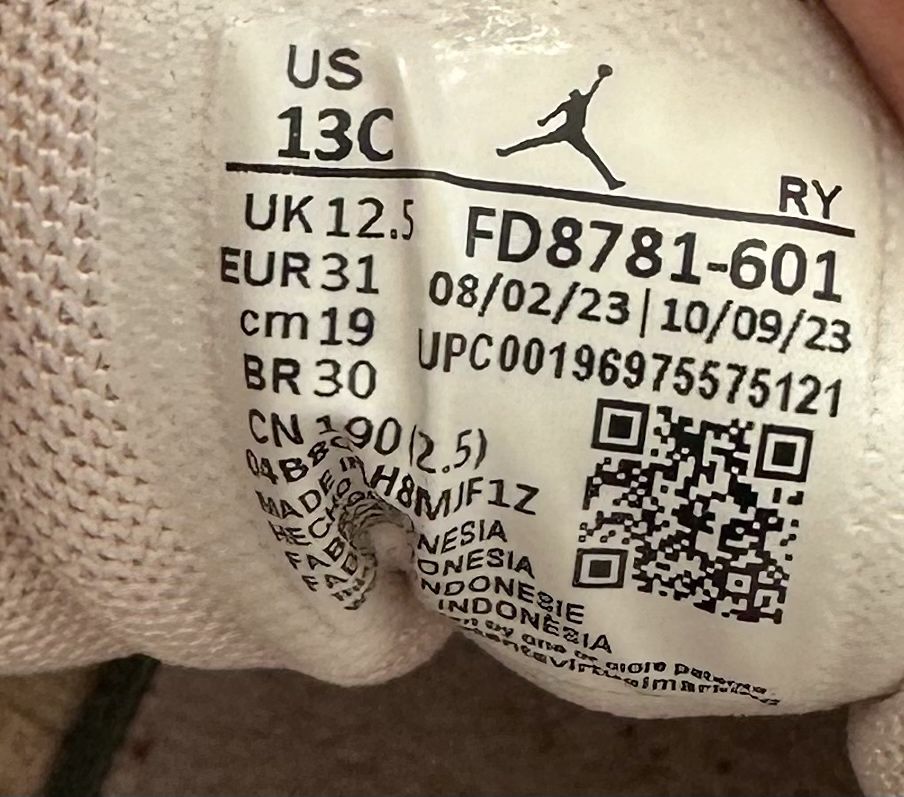 Nike jordan rozmiar 31