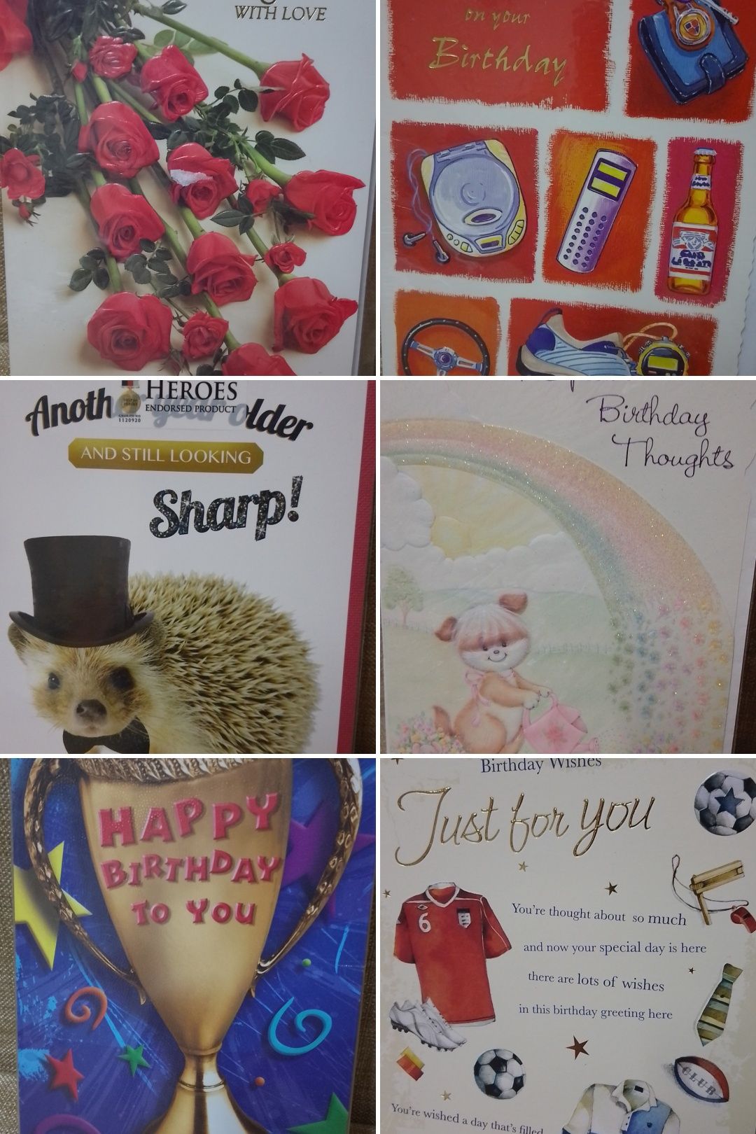 Коллекция открыток "С Днём Рождения","Happy Birthday"