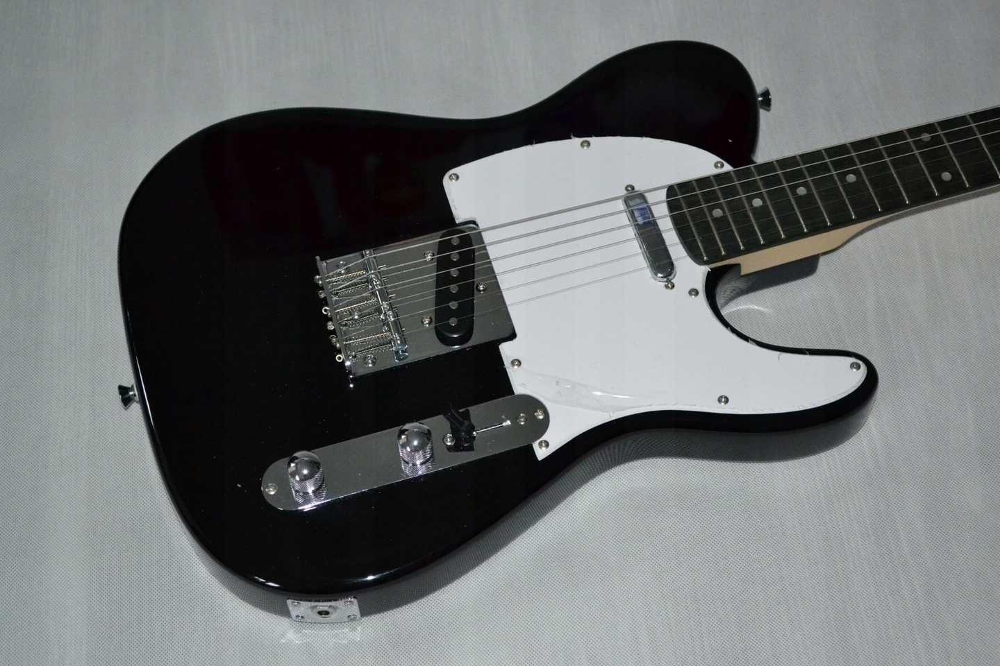 Harley Benton TE-20 BK TELECASTER nowa gitara - ustawiona!