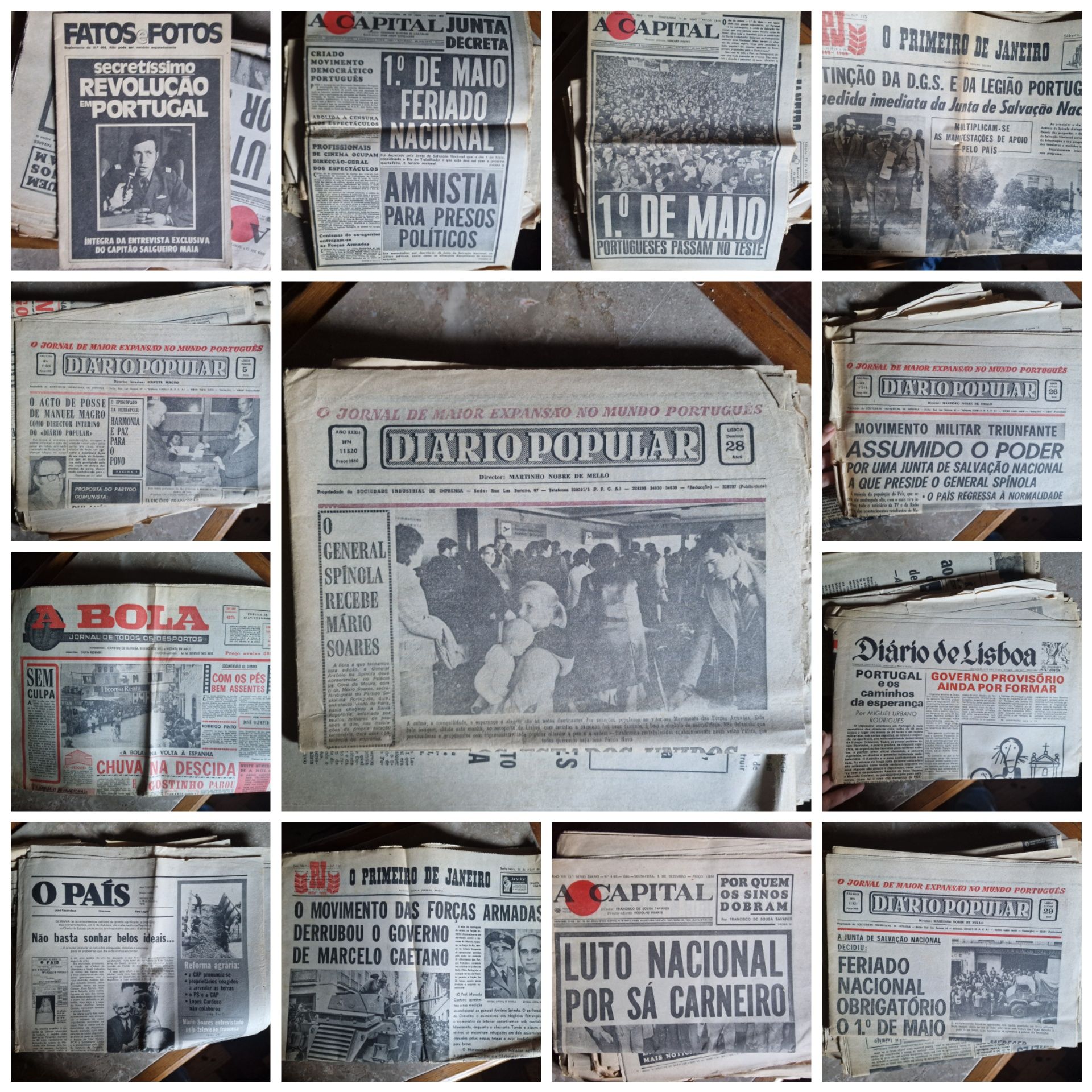 Jornais Antigos anos 70
