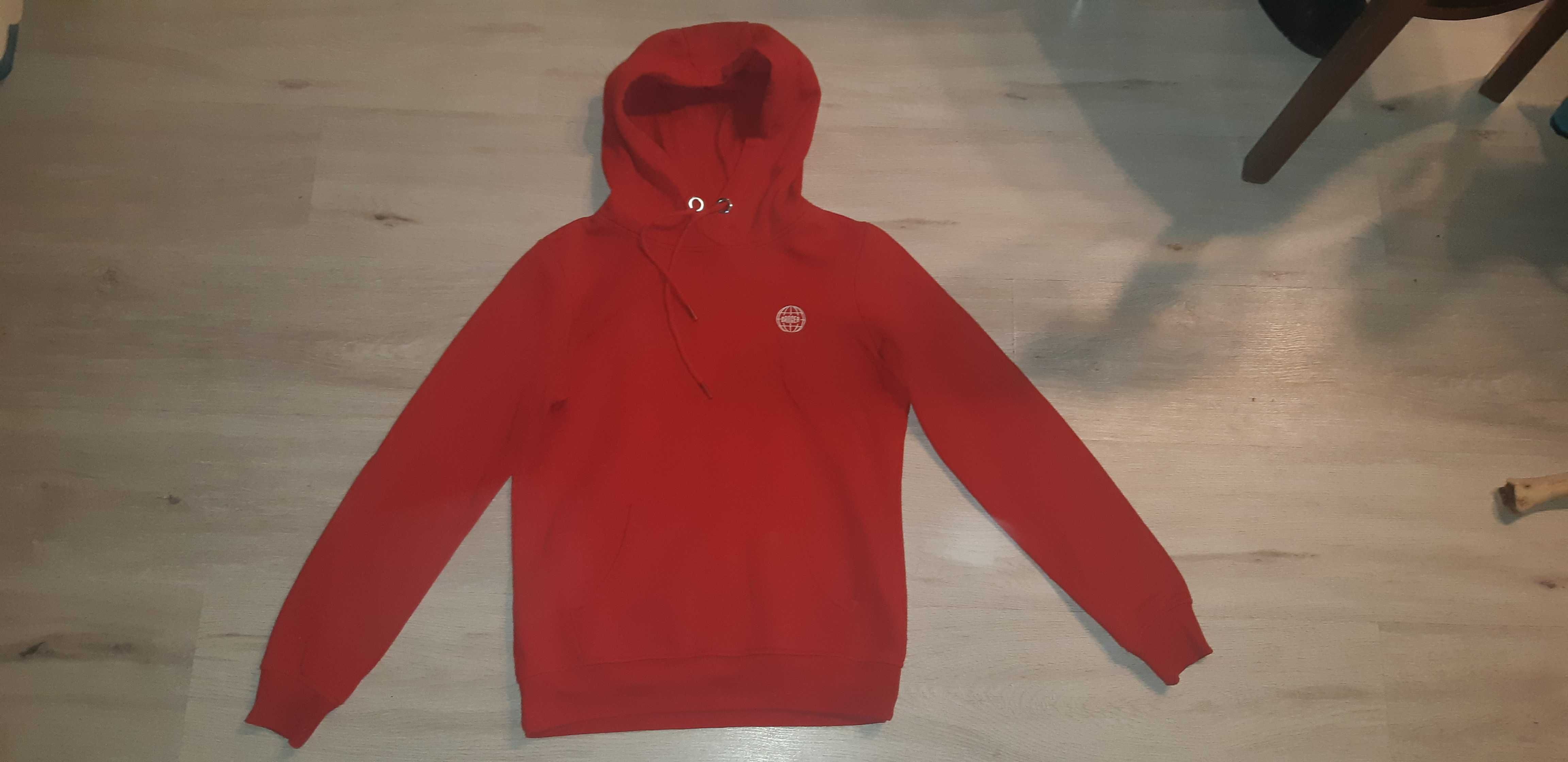 Czerwona bluza Cropp roz. M