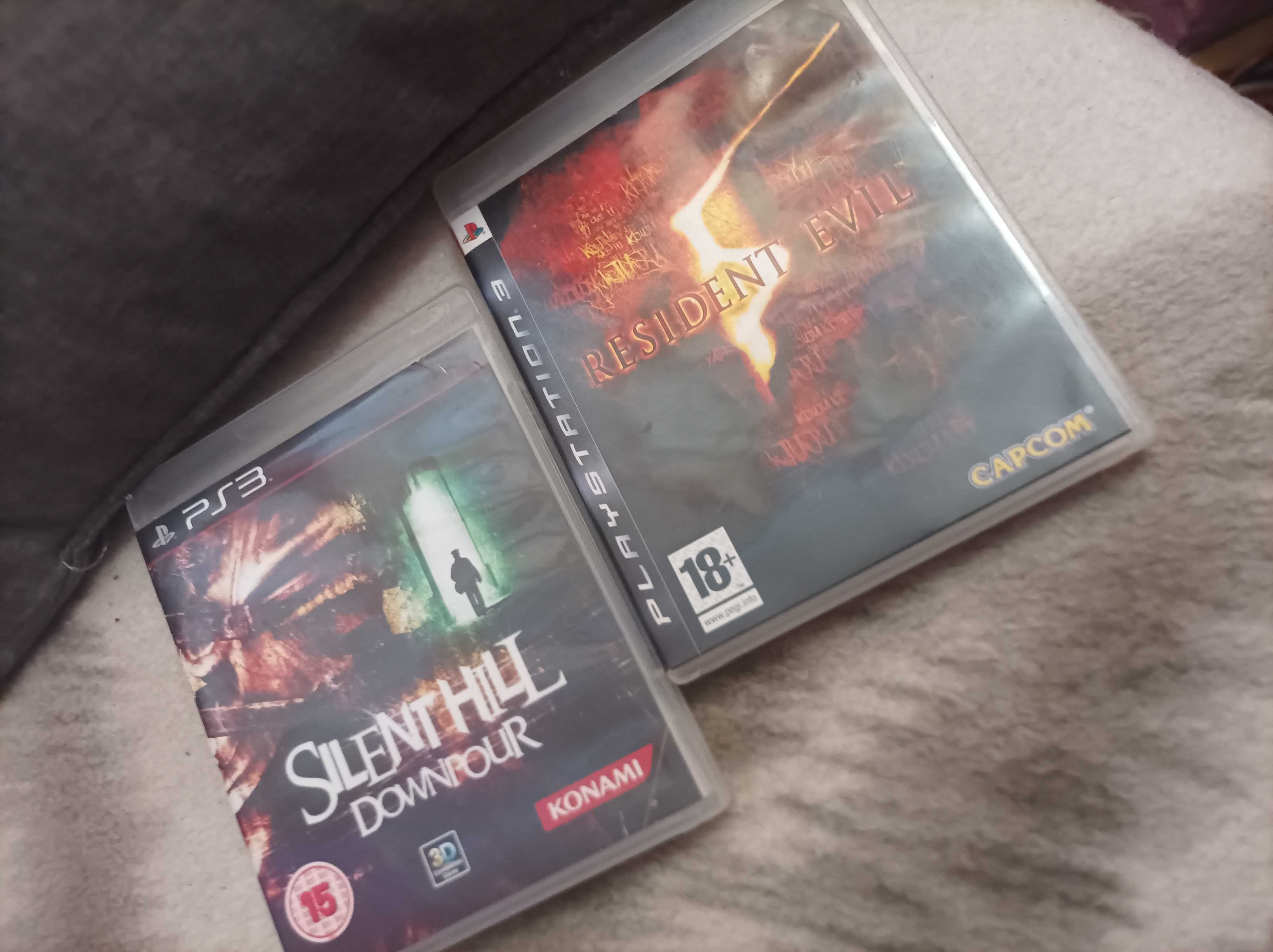 Gra PS3 SILENT HILL downpour unikat plus gratis RESIDENT 5