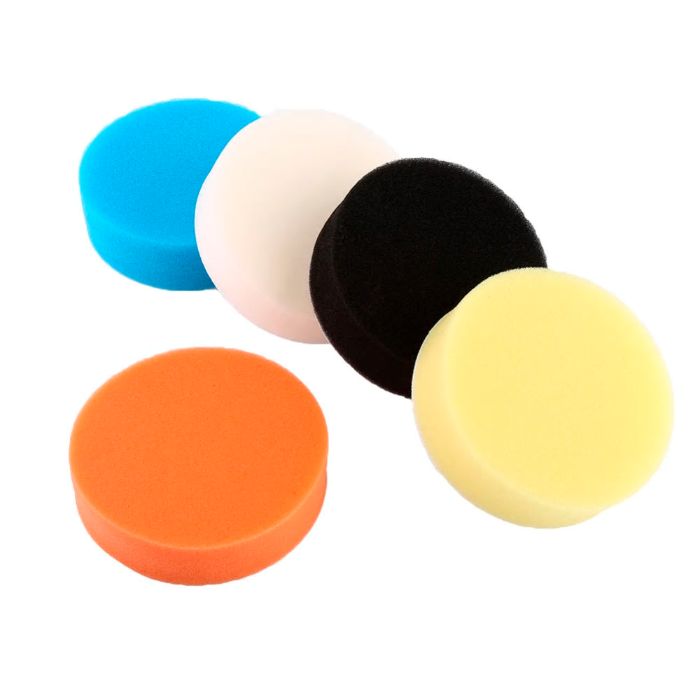 Kit de 5 Esponjas de Polimento com Feltro para Móveis, Veículos, etc.