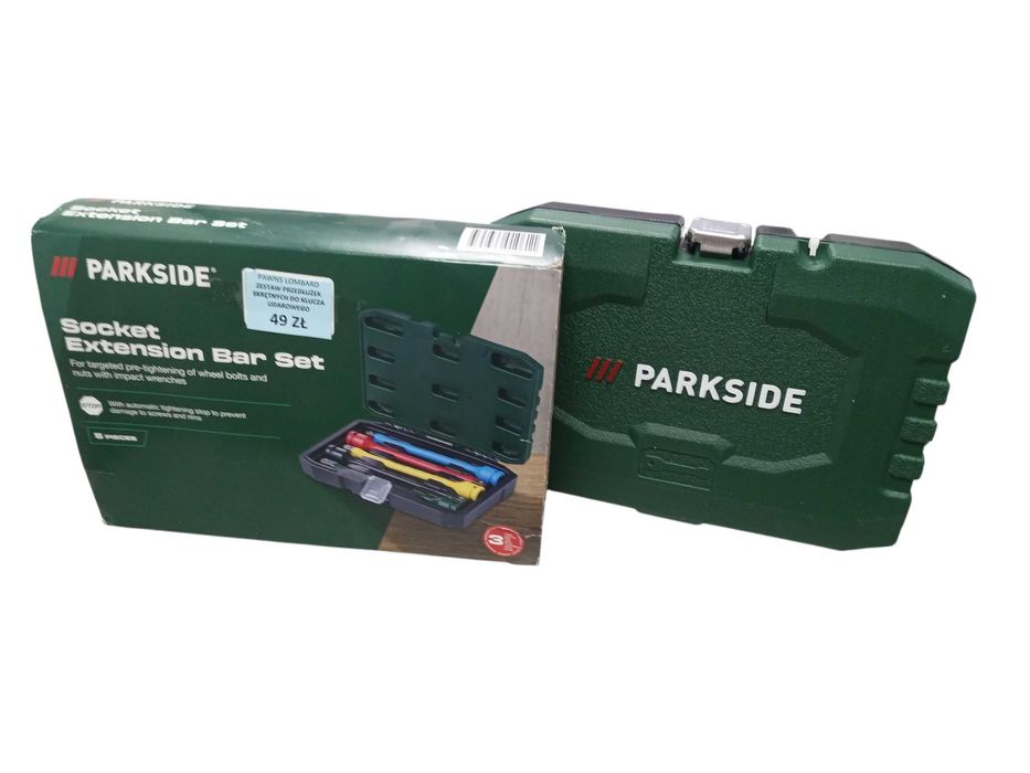 Zestaw 5 przedłużek skrętnych PARKSIDE jak nowy