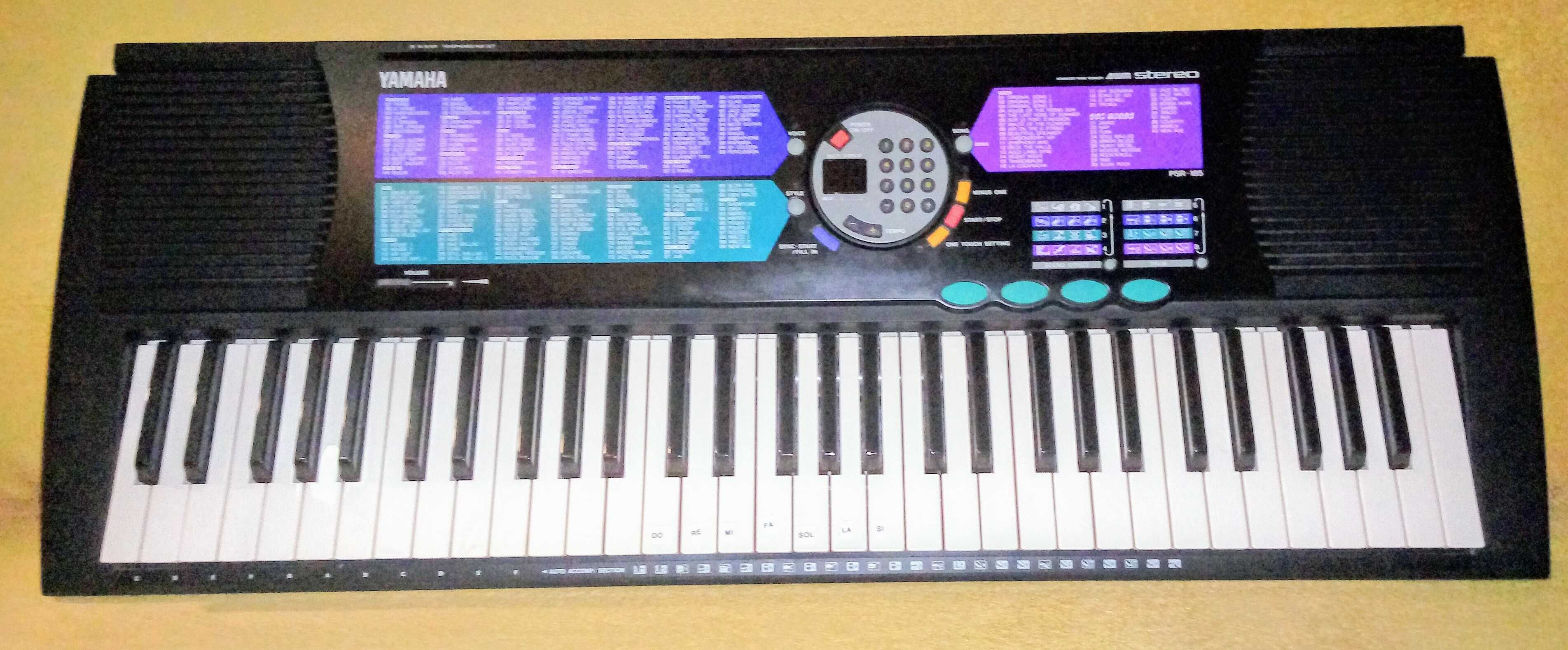 YAMAHA PSR-185 keyboard 5 oktaw,stereo, stan b.dobry