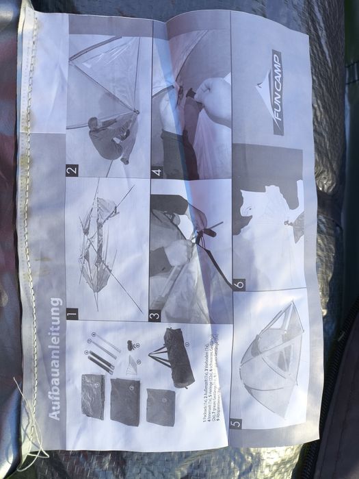 Namiot turystyczny 3-osobowy, igloo, niemiecki producent