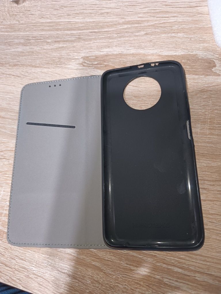 Pokrowiec etui magnetyczne Xiaomi Redmi Note 9T 5g czarny