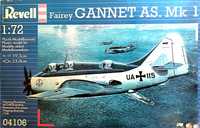 сборная модель самолета GANNET AS.Mk 1  Масштаб 1/72