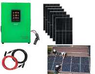 Zestaw solarny fotowoltaiczny do grzania wody 3KW z mocowaniem
