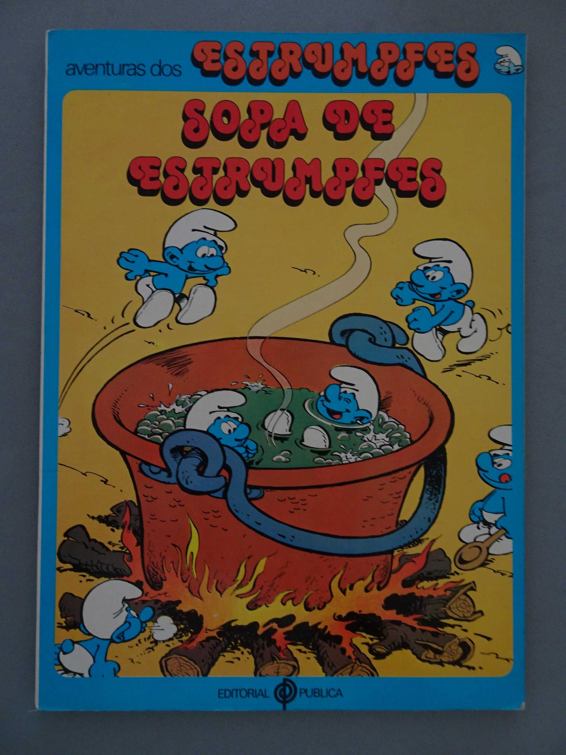 Livro Editorial Pública - Sopa de Estrumpfes Estrunfes