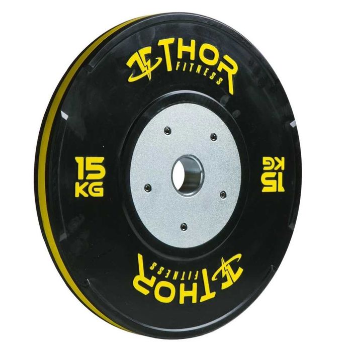 Obciążenia olimpijskie zawodnicze czarne Thor Fitness 2 x 15 kg