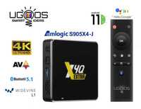 TV Box Ugoos X4Q Extra 4/128Gb S905X4-J Smaba смарт тв бокс приставка