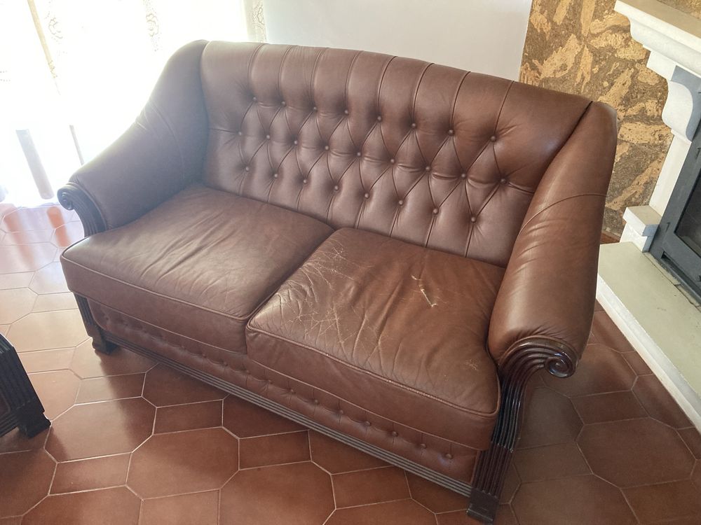 Conjunto de Sofas - 2 lugares e 1 lugar