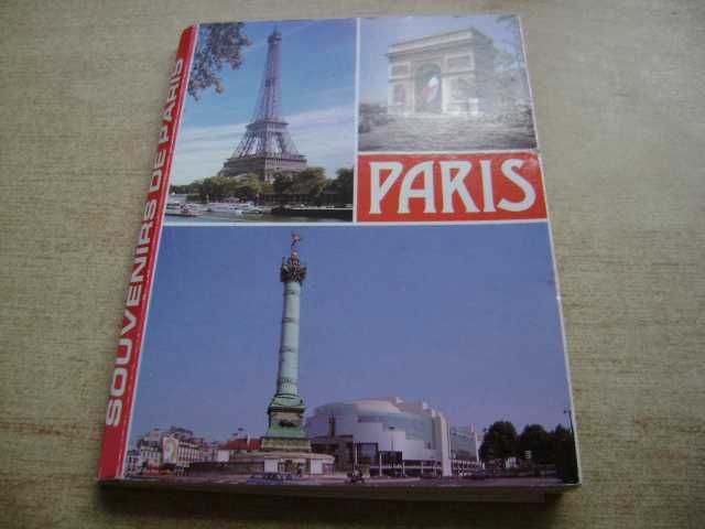 Starocie z PRL Stare pocztówki = Zestaw 17 sztuk z Paryża w harmonijce