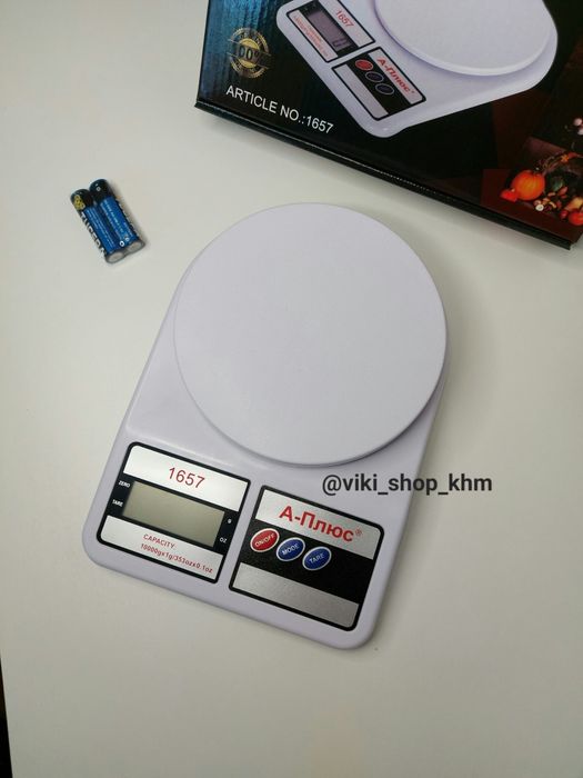 Кухонні електронні ваги, мах вага 10 кг