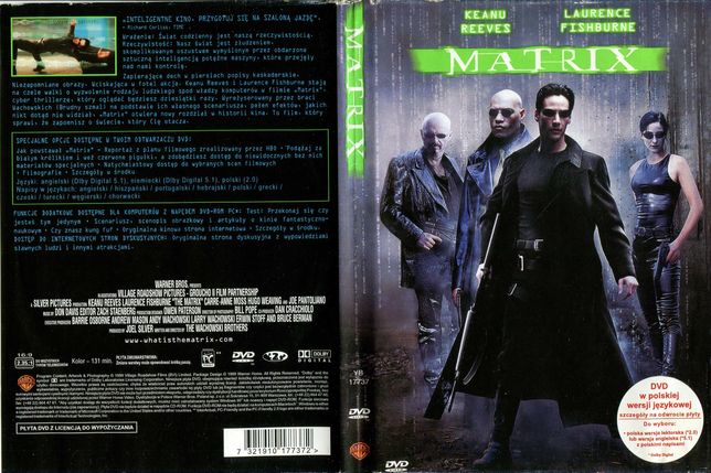 Matrix płyta dvd