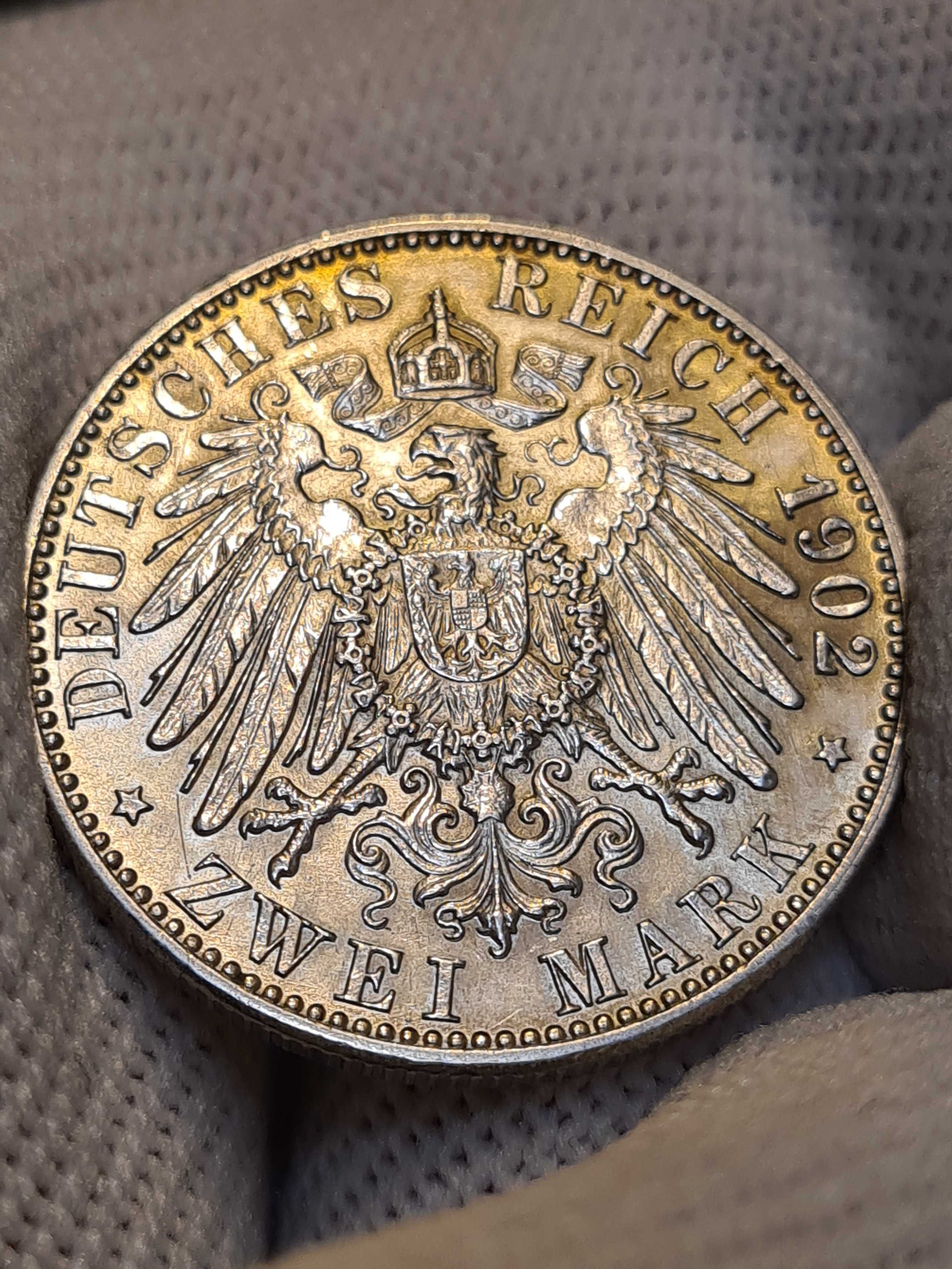 2 marki 1902 Badenia