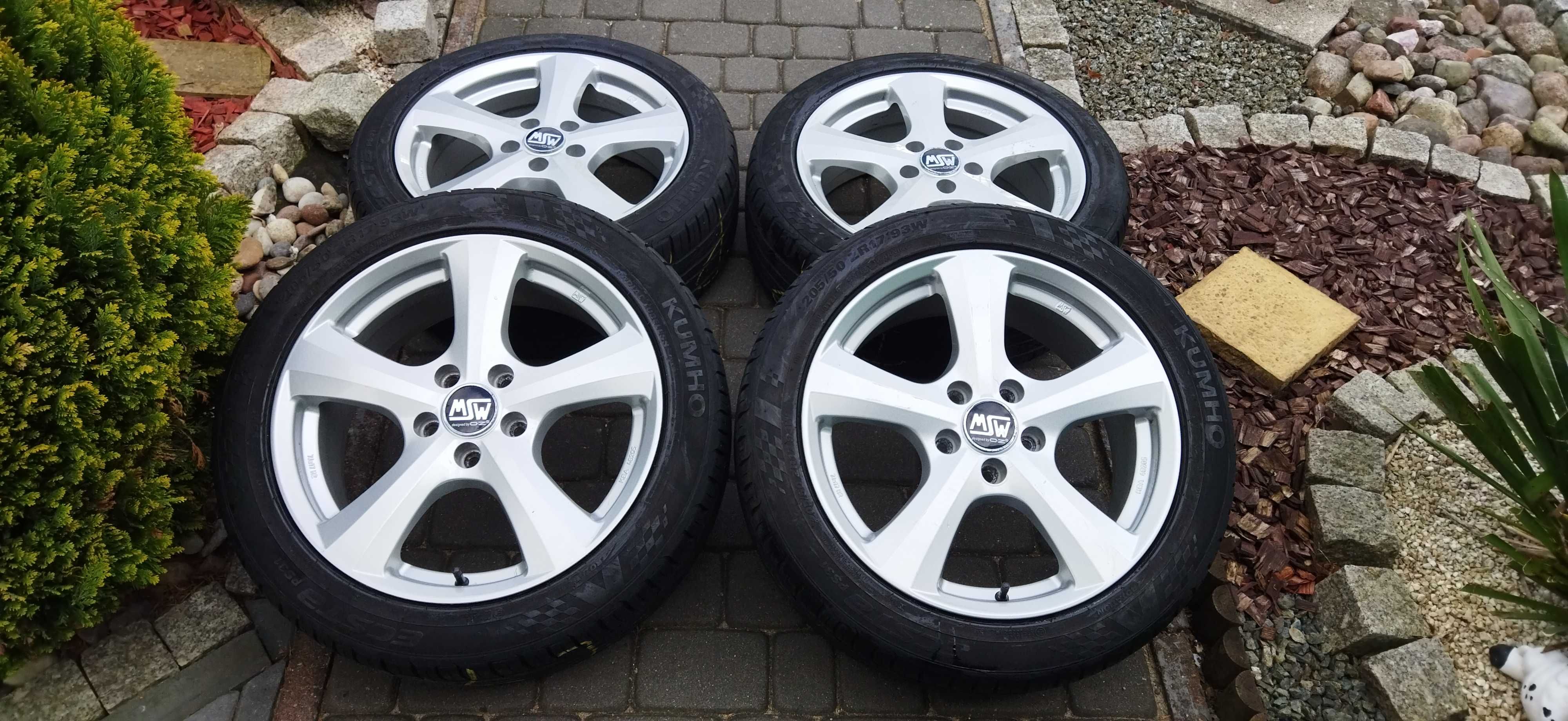 5x112 17 Cali Koła 205/50/17 Audi A3 VW Golf V Touran Caddy Passat B6