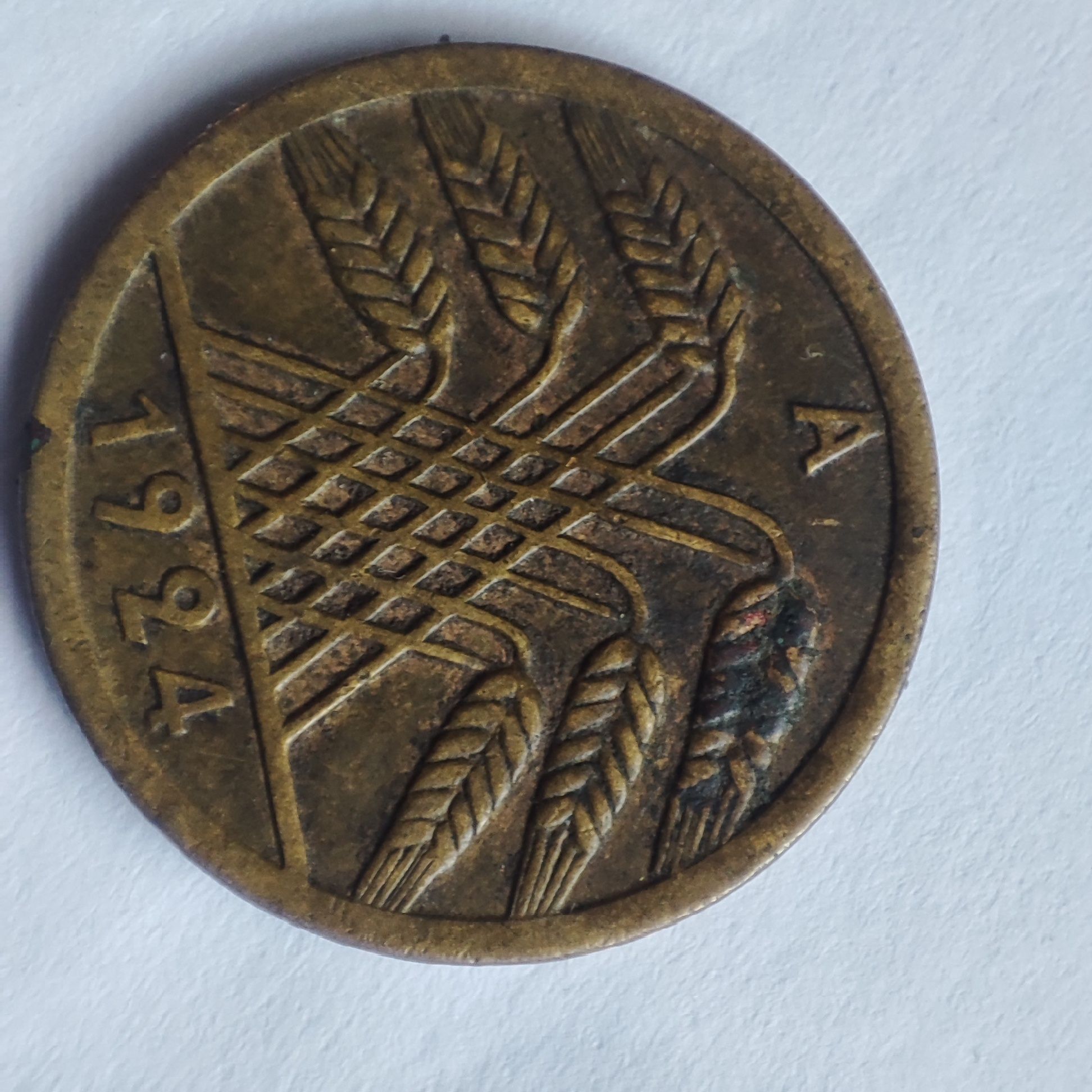 50 pfennig 1924 A