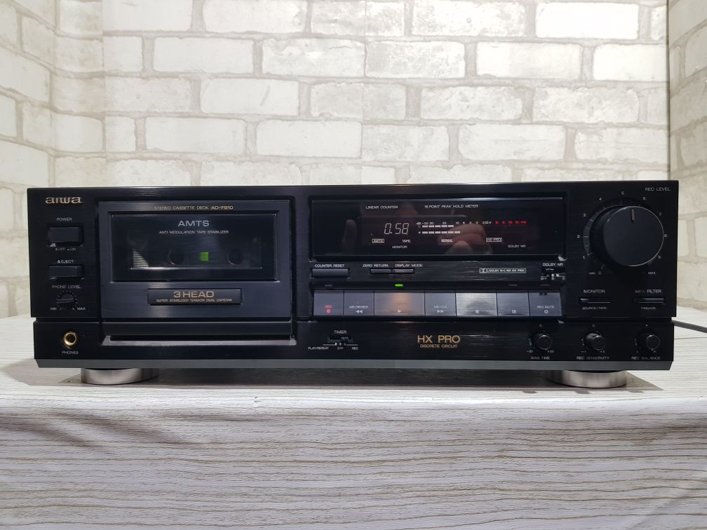 Стерео касетна дека AIWA AD-F810E, б/у з Німеччини