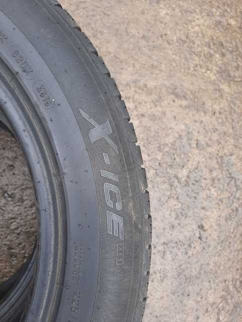 Шини Michelin резина пара зима 225/55 р17 зимова гума Мішелін
