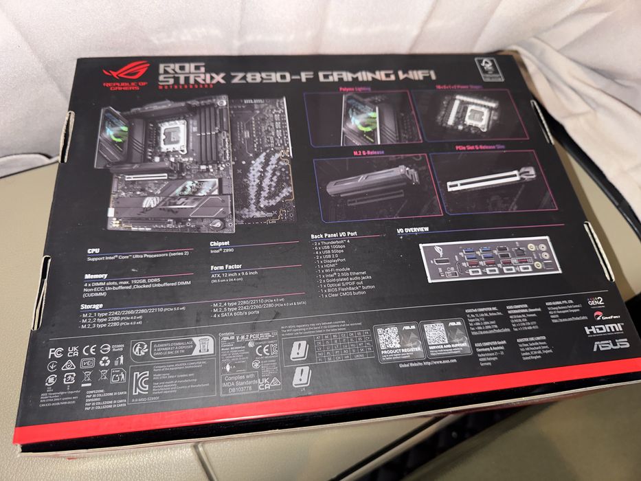 Asus Rog Strix Z890-F Gaming WiFi Intel®