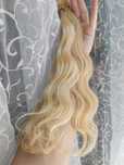 Nowe wlosy naturalne 100% hukan hair keratyna 100 pasm