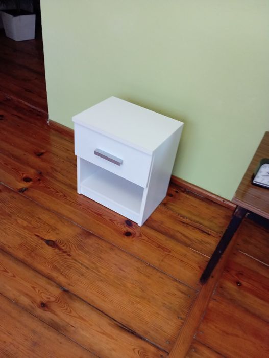 Szafka nocna biała
