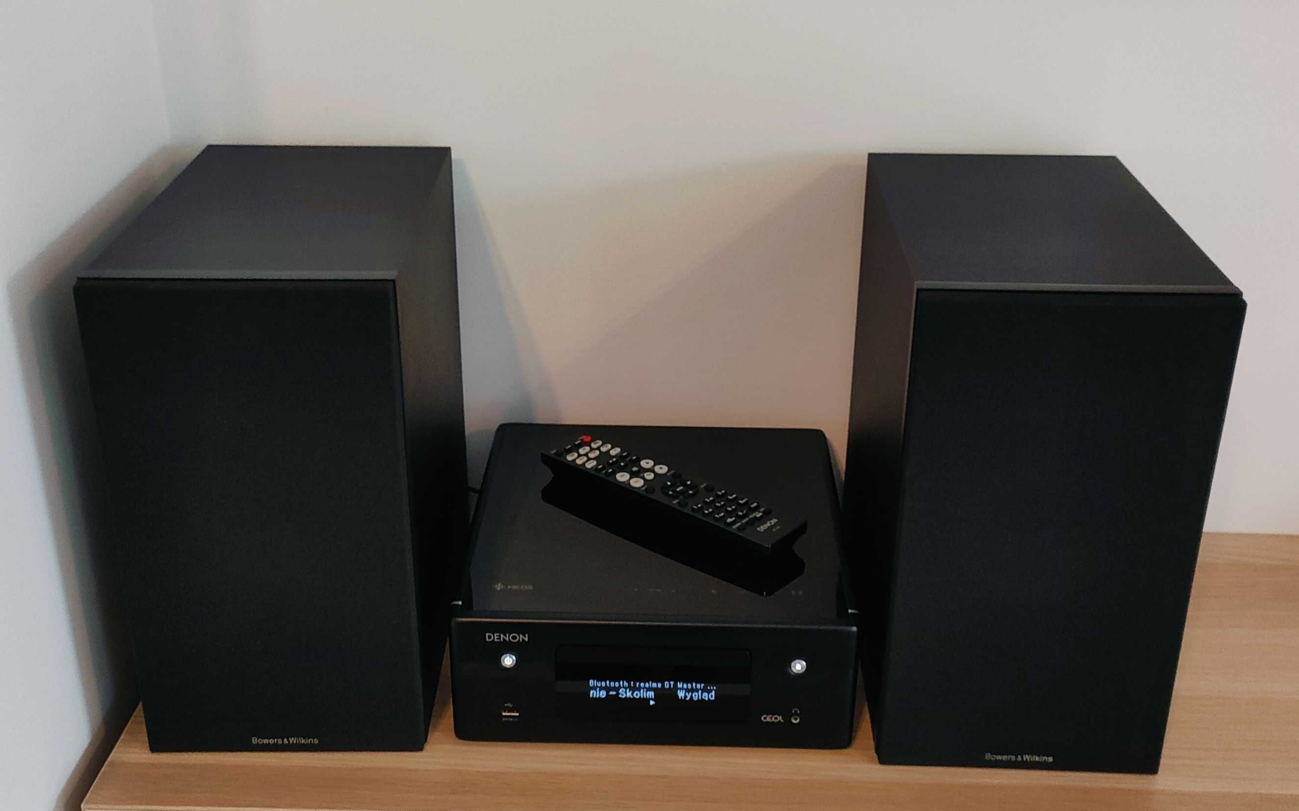 idealny zestaw Hi-Fi Denon Ceol N10 & kolumny Bowers Wilkins 606 B&W