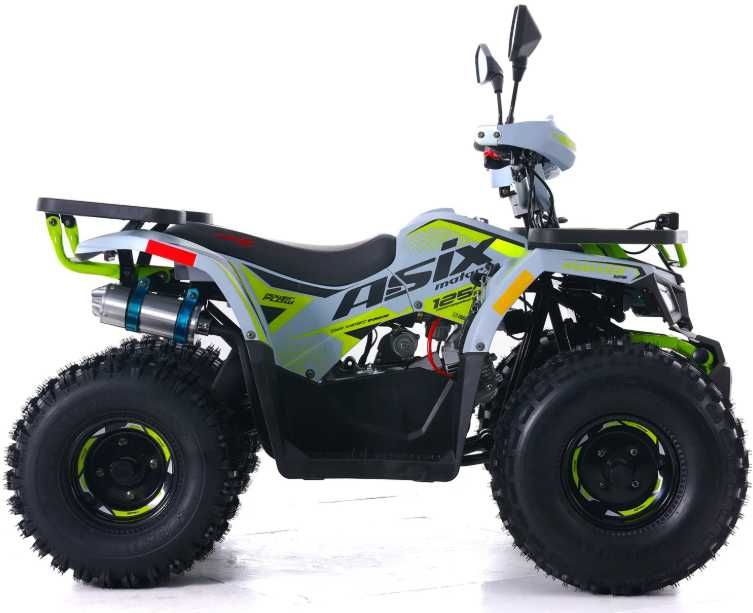 Quad ASIX HUNTER 125cc wsteczny 8 cali półautomat 7,5km dla dzieci