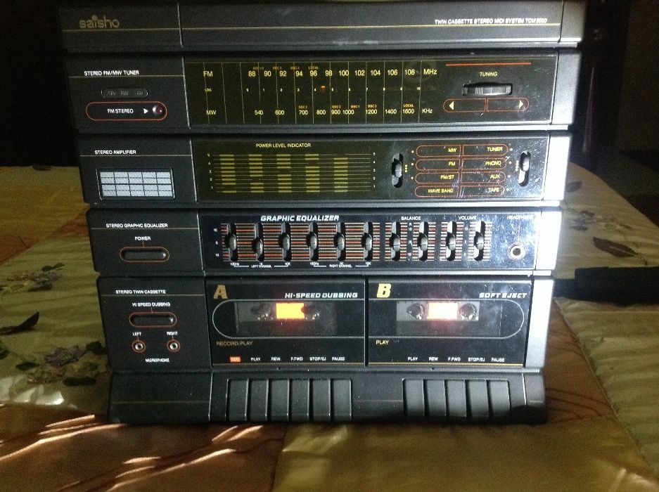 Radio -gira discos -cassete