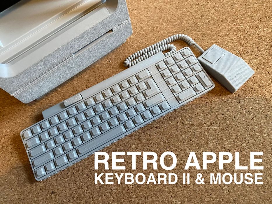 Teclado e Mouse Apple Keyboard II