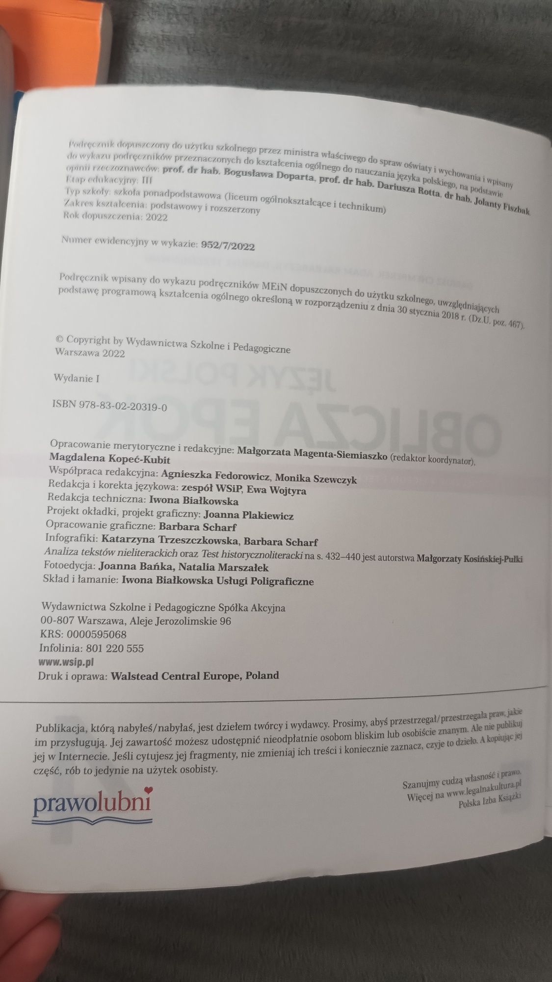 Podręcznik oblicza epok 4