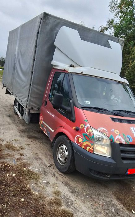 Ford transit mk7 plandeka 2008 r 2.4 244tys km
