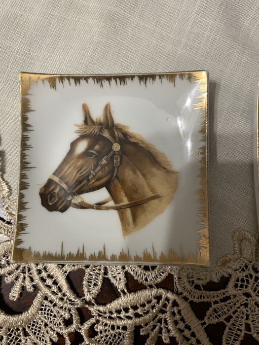 Porcelana fina prato decorativo