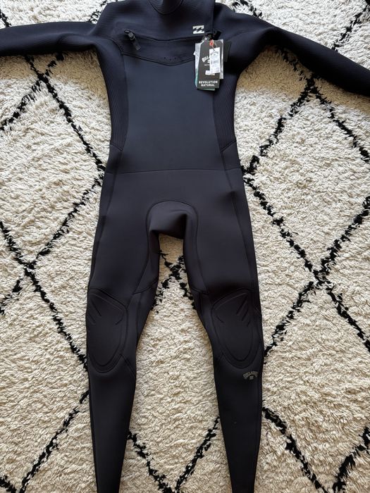 Fato Surf BILLABONG 4/3 REVOLUTION Natural Upcycler CZ Full Black