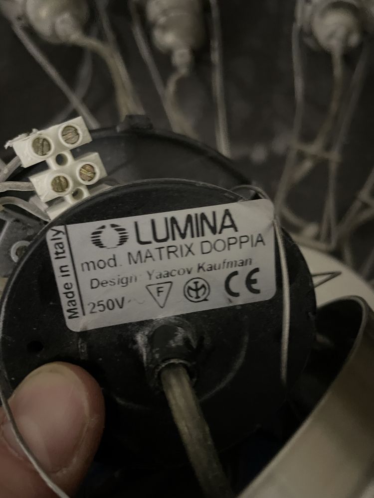 Lampa lumina matrix doppia