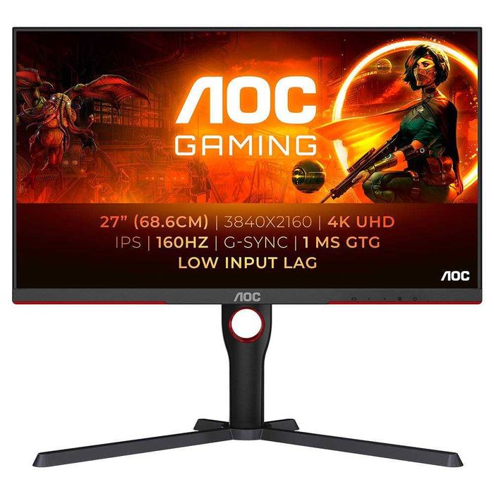 AOC U27G3X/BK IPS 27" 4K 160hz