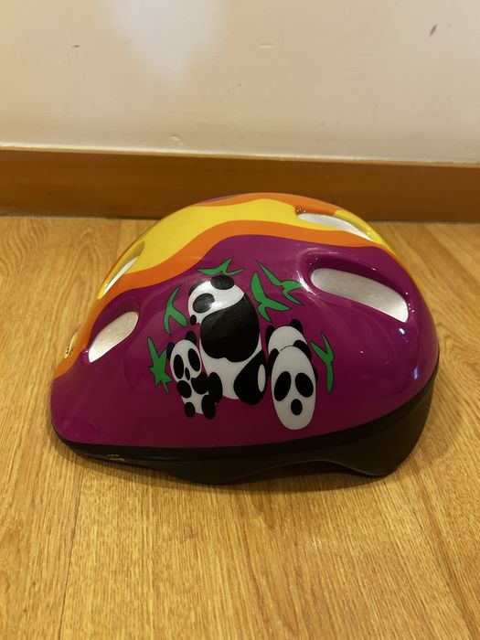 Capacete de bicicleta menina