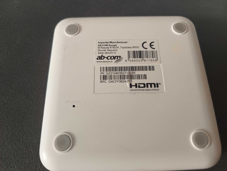 Smart TV Homatics Box R 4K + tuner DVB-T2