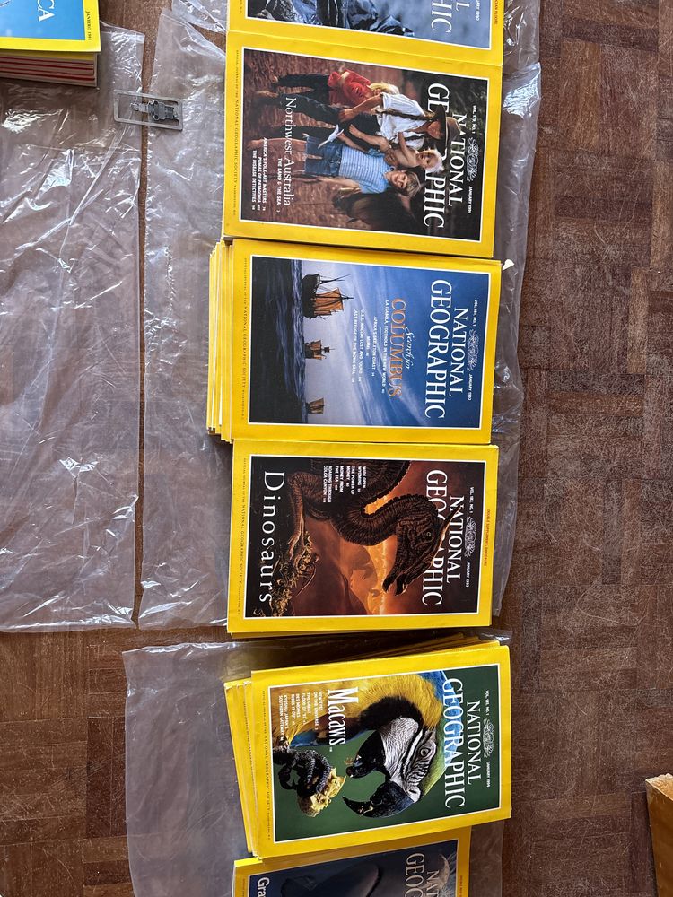 Coleção Revistas National Geographic - 76 a 94
