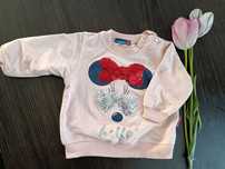Bluza z długim rękawem Myszka MIKA 9M BEŻ, Różowy