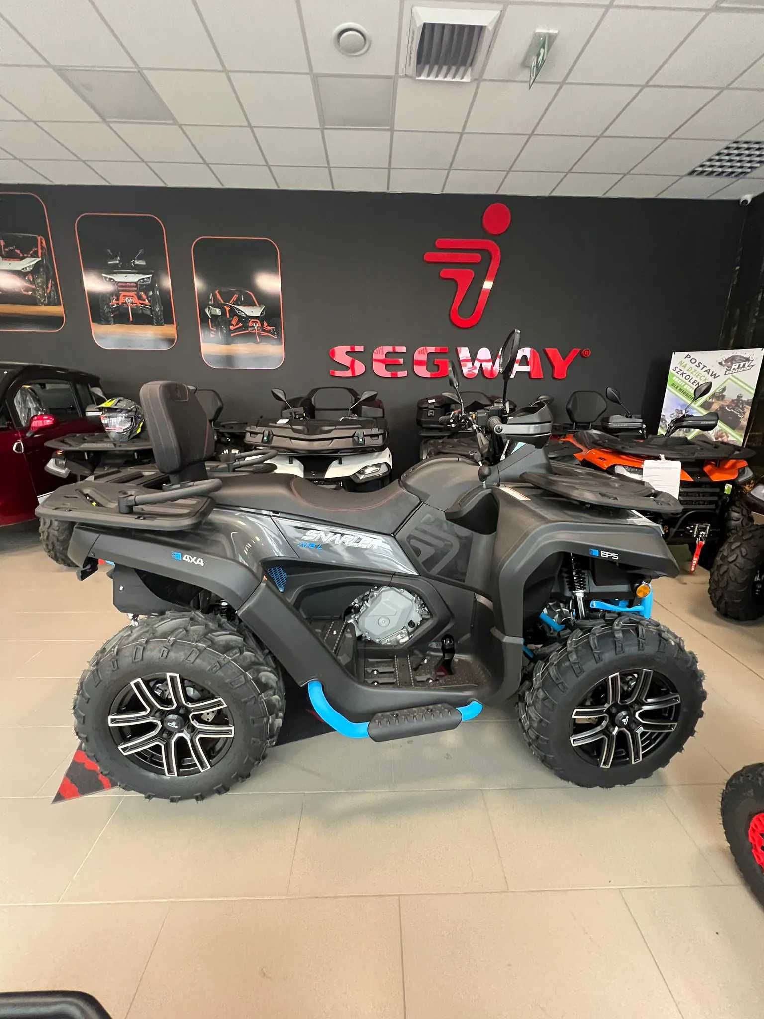Segway Snarler AT6 Long 44KM EPS+ kufer wspomaganie, Kymco, TGB QuadON