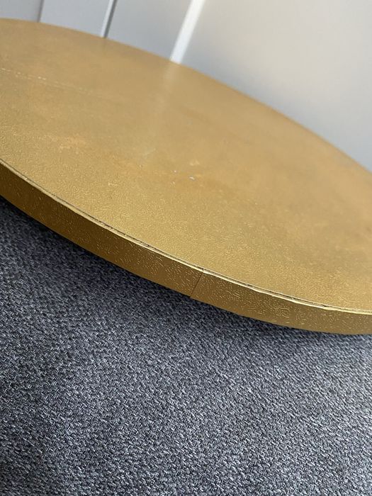 Patera taca na tort ciasto zlota