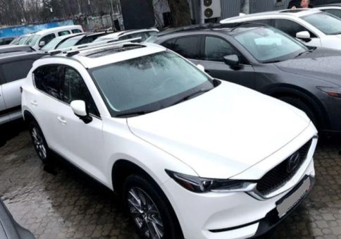 Аэродинамический багажник R4 на интегрированными рейлинги Mazda CX5