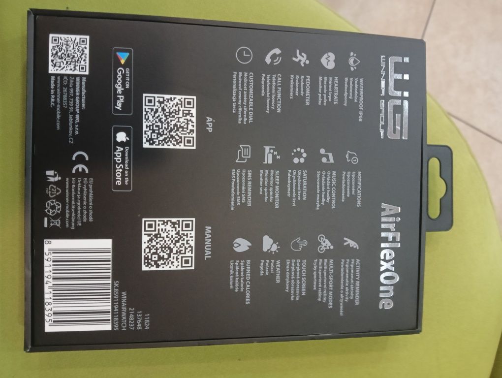 Smartwatch airflexone nowy