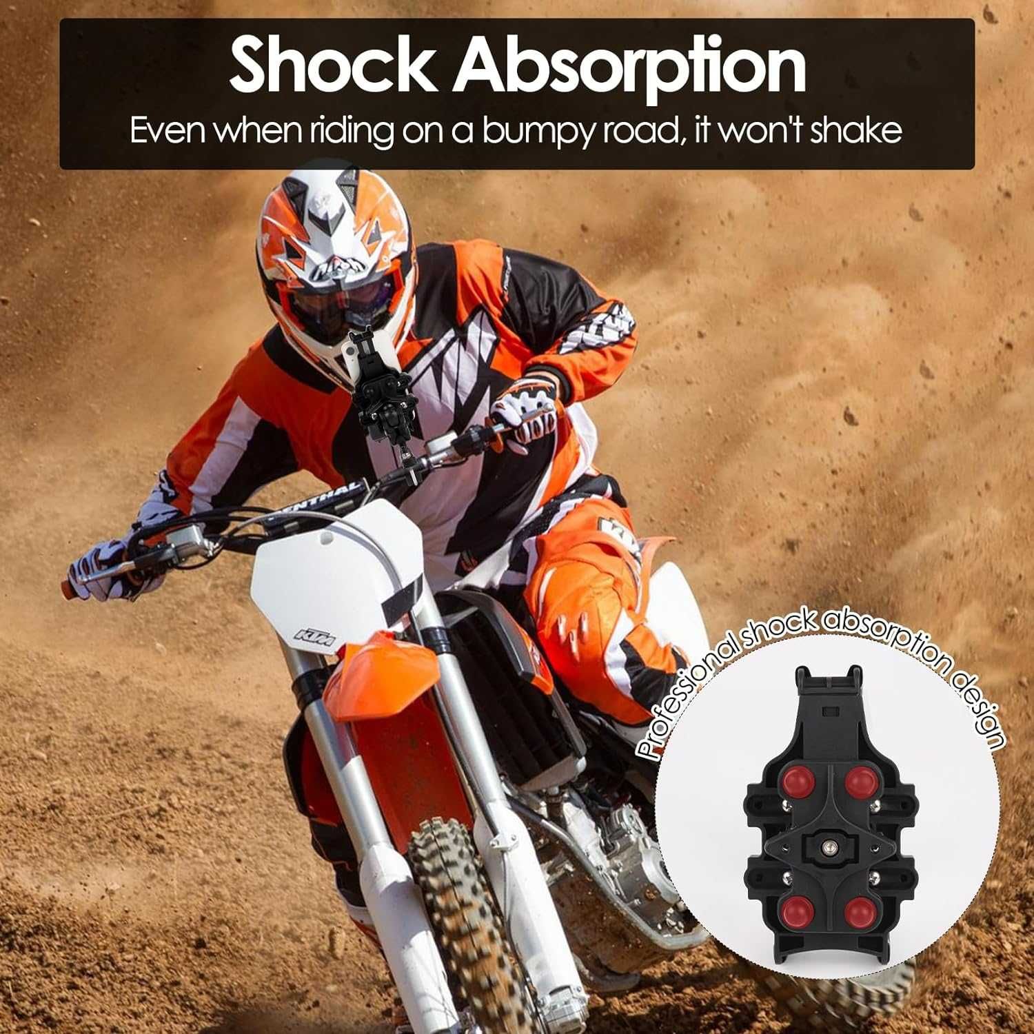 Suporte telemóvel para bicicleta  mota motocicleta