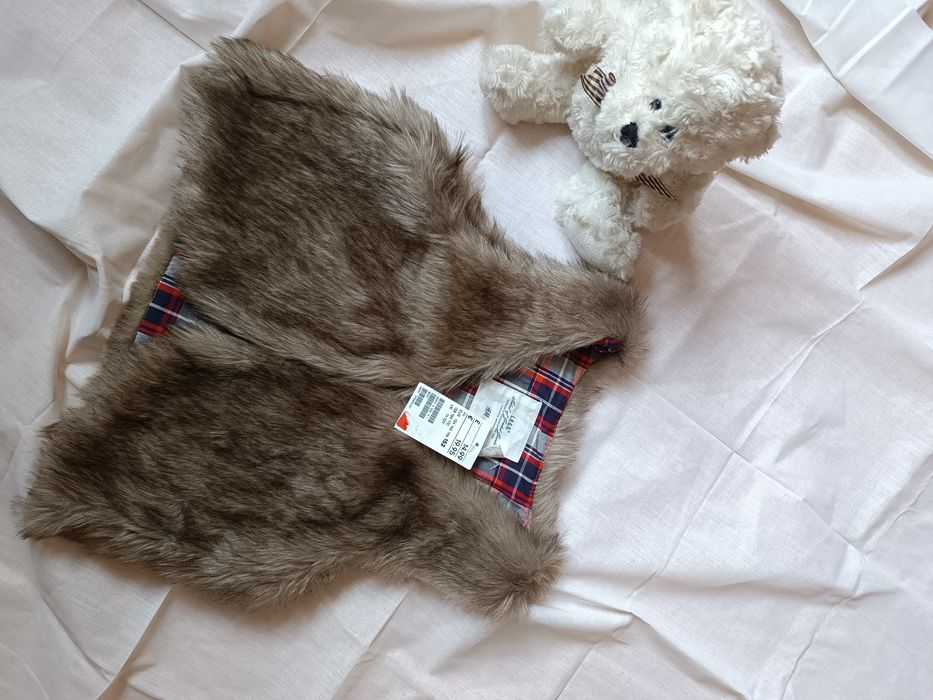 Futerko kamizelka bezrękawnik dla dziewczynki h&m