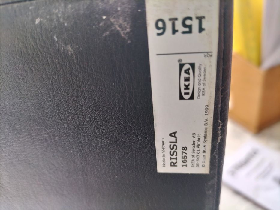 Organizador preto da ikea