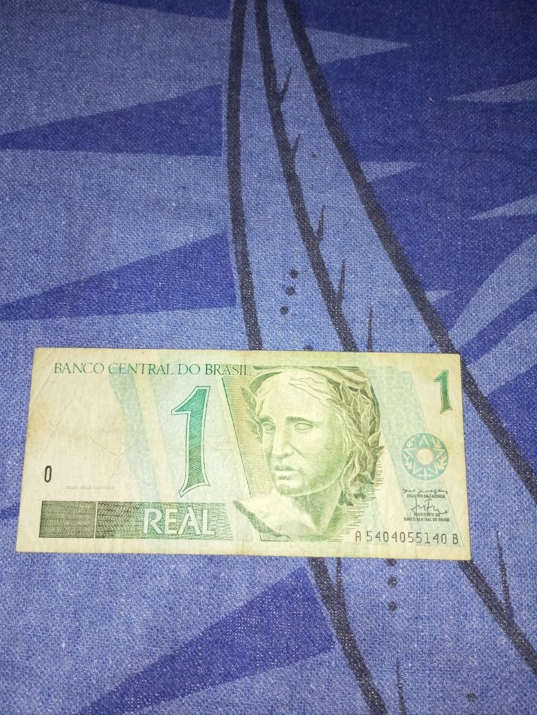 Nota de 1 real rara